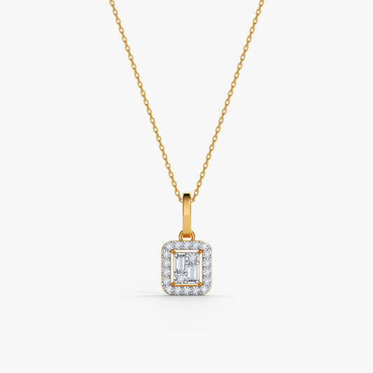 Gold Perfect Grace Lab Grown Diamond Pendant