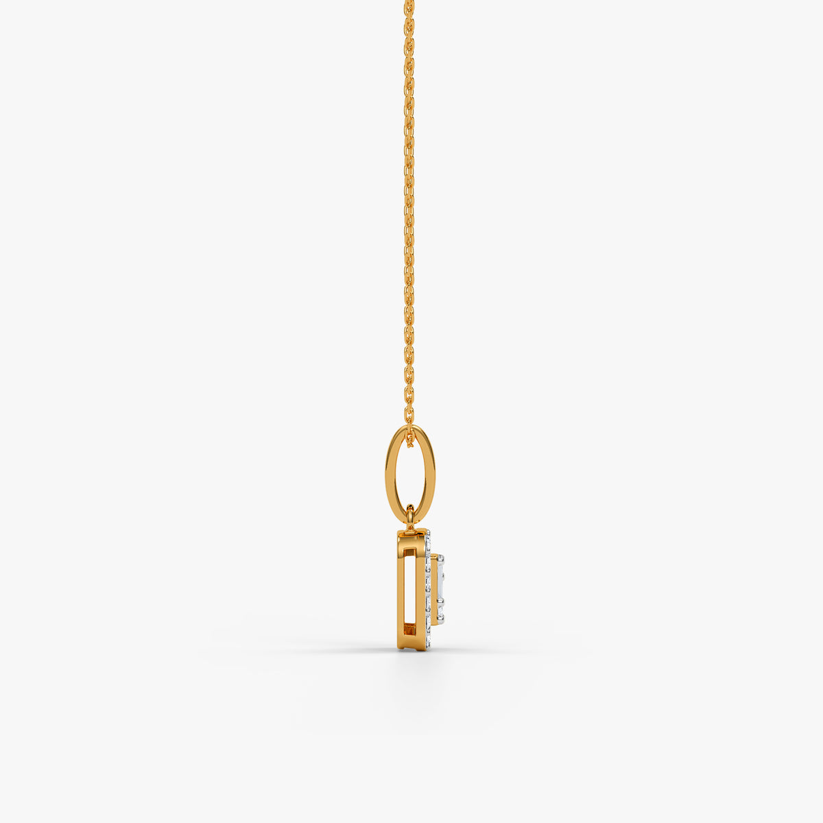 Gold Perfect Grace Lab Grown Diamond Pendant