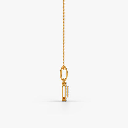Gold Perfect Grace Lab Grown Diamond Pendant