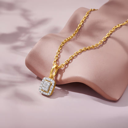 Gold Perfect Grace Lab Grown Diamond Pendant