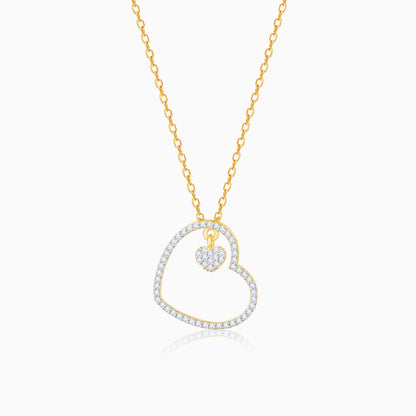 Gold Beloved Simplicity Diamond Pendant
