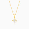 Gold Dazzling Diamond Pendant