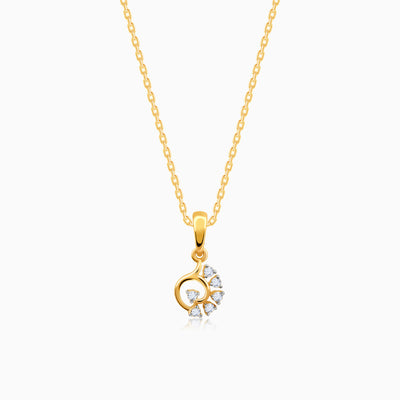 Lab_grown_diamond_Gold_Unfurl_Diamond_Pendant