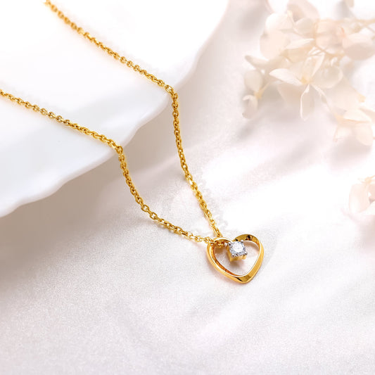 Gold Heartistry Diamond Pendant