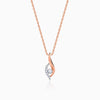 Rose Gold  Serenade Diamond Pendant