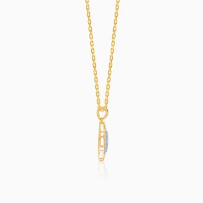 Gold Breezy Bling Lab Grown Diamond Pendant