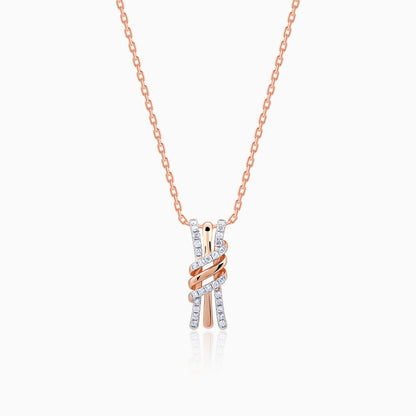 Rose Gold Dreamer Feels Lab Grown Diamond Pendant