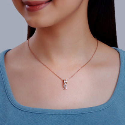 Rose Gold Dreamer Feels Lab Grown Diamond Pendant