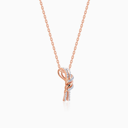 Rose Gold Dreamer Feels Lab Grown Diamond Pendant