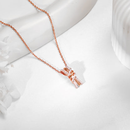 Rose Gold Dreamer Feels Lab Grown Diamond Pendant