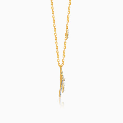 Gold Serene Life Lab Grown Diamond Necklace