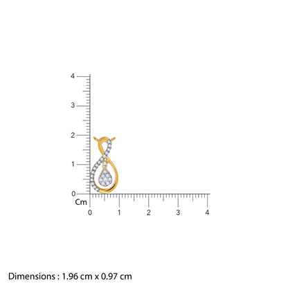 Gold Serene Life Lab Grown Diamond Necklace