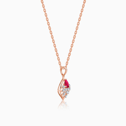 Gold Lilianth Lab Grown Diamond Pendant