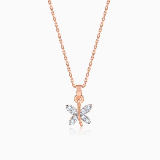 Rose Gold Evolve Lab Grown Diamond Pendant
