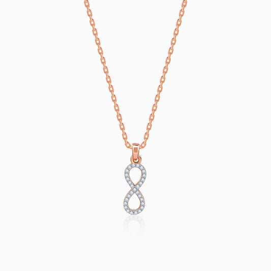Rose Gold Elara Lab Grown Diamond Pendant