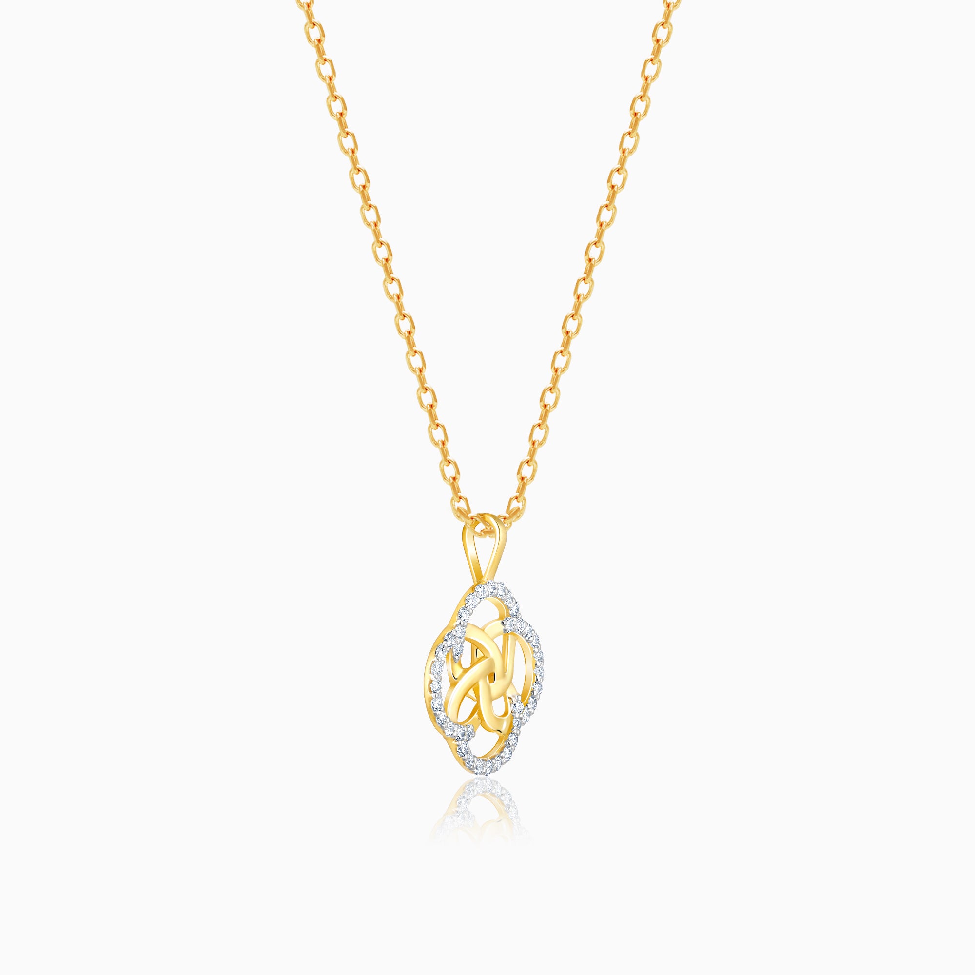 Interlinked crystal necklace – LastingSense
