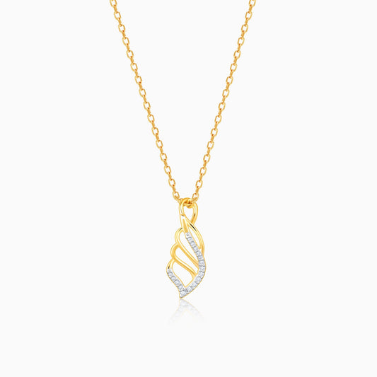 Gold Sparkling Joy Diamond Pendant