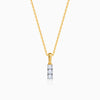 Gold Classic Line Lab Grown Diamond Pendant