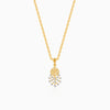 Gold Fireworks Lab Grown Diamond Pendant