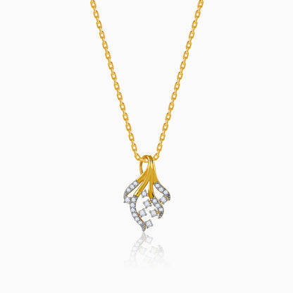 Gold Sylva Lab Grown Diamond Pendant