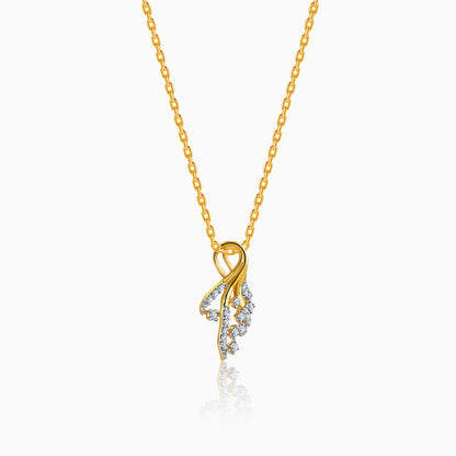 Gold Sylva Lab Grown Diamond Pendant