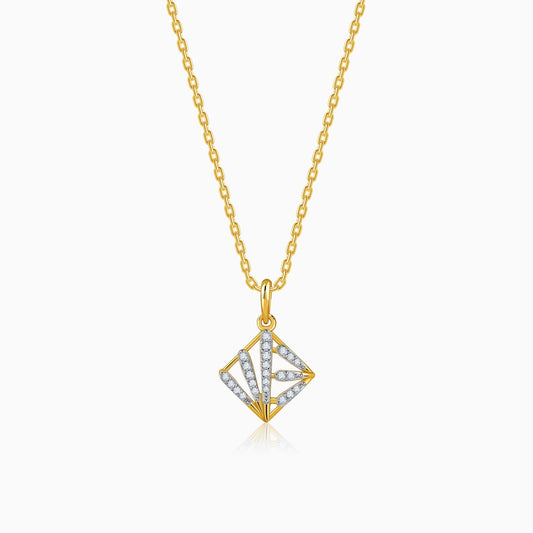 Gold Luxe Legacy Lab Grown Diamond Pendant