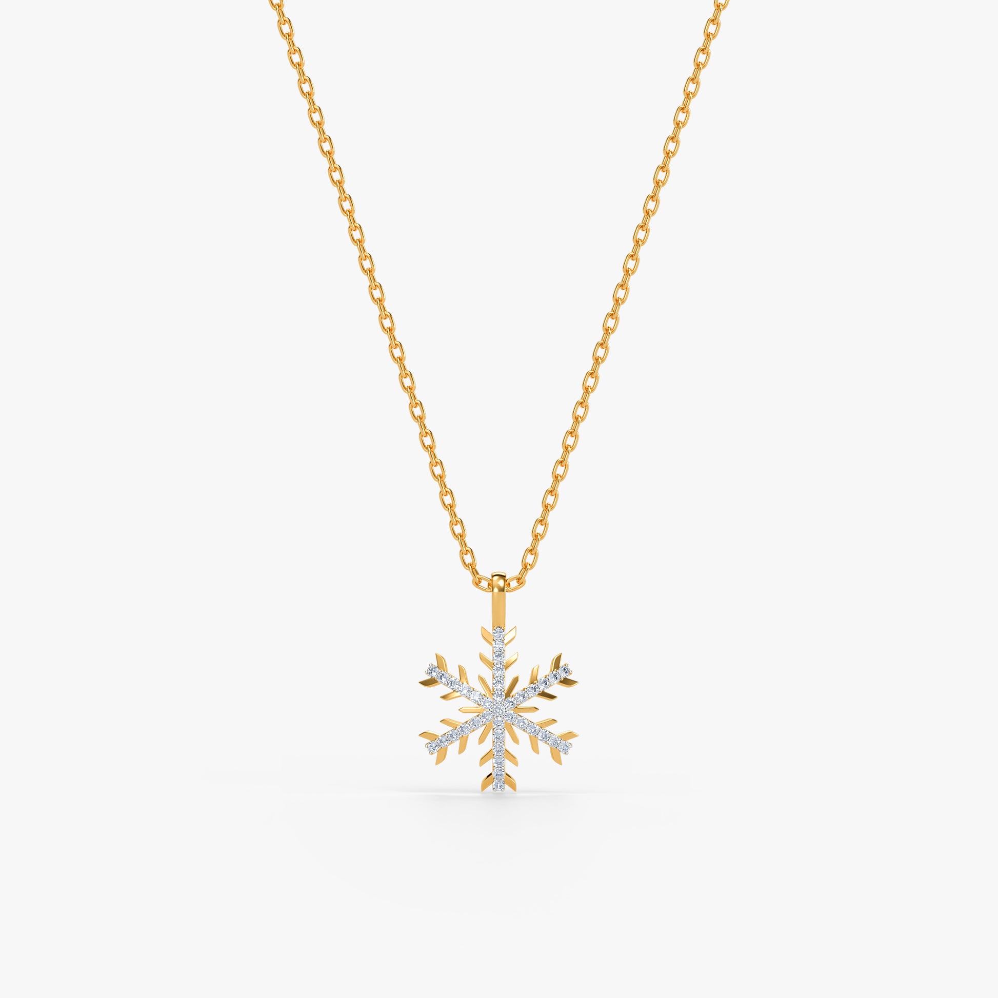Gold Winter Radiance Lab Grown Diamond Pendant