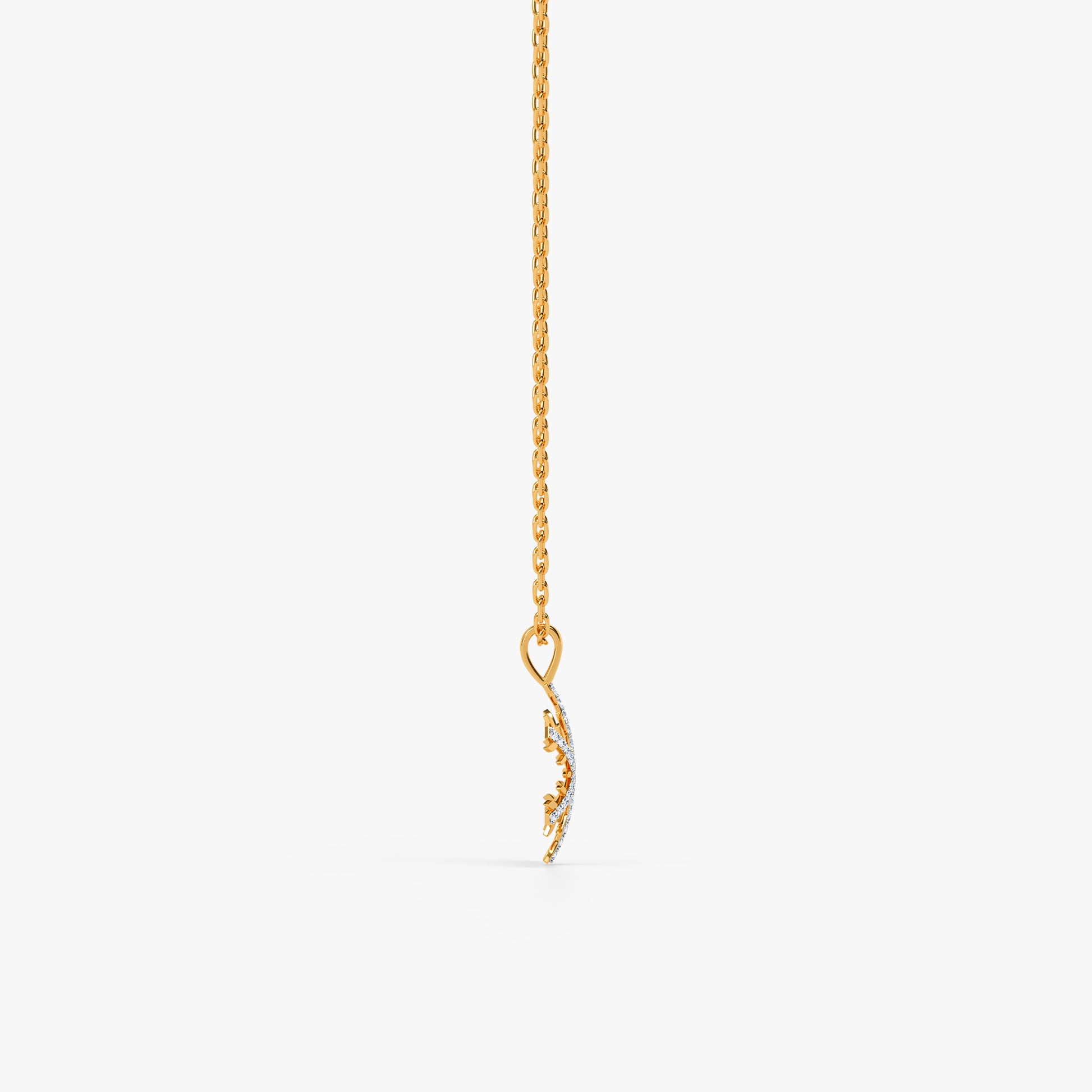 Gold Winter Radiance Lab Grown Diamond Pendant