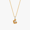 Gold Aureate Twist Lab Grown Diamond Pendant