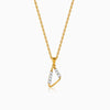 Gold Prism Muse Lab Grown Diamond Pendant