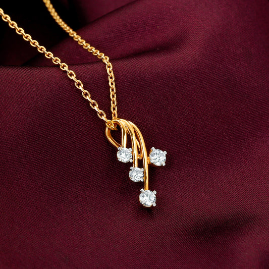 Gold Eternal Ties Diamond Pendant