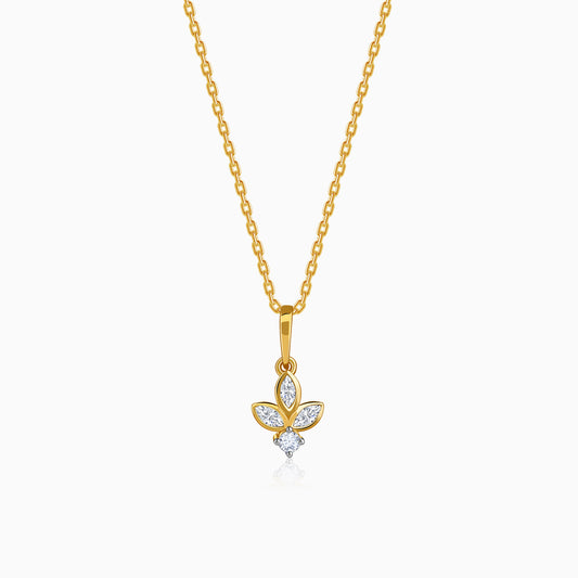 Gold Anaya Lab Grown Diamond Pendant