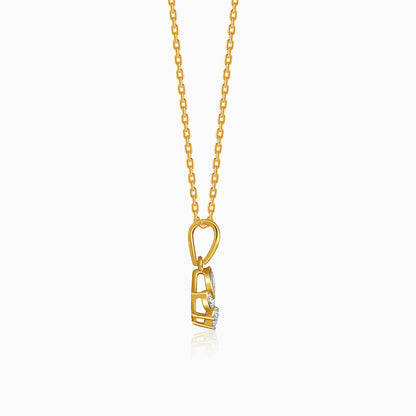 Gold Anaya Lab Grown Diamond Pendant