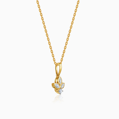 Gold Anaya Lab Grown Diamond Pendant