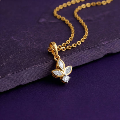Gold Anaya Lab Grown Diamond Pendant