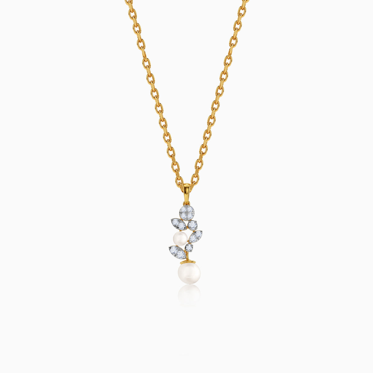 Anushka Sharma Gold Zoya Lab Grown Diamond Pendant