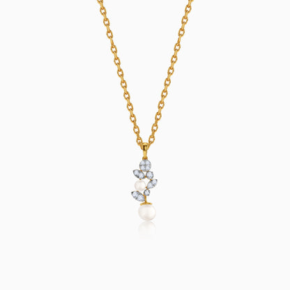 Gold Zoya Lab Grown Diamond Pendant