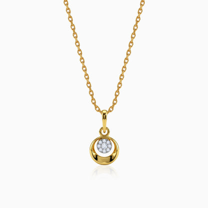 Gold Unity Lab Grown Diamond Pendant