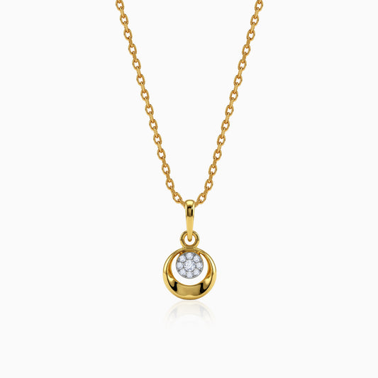 Gold Unity Lab Grown Diamond Pendant