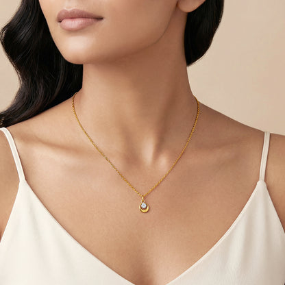 Gold Unity Lab Grown Diamond Pendant