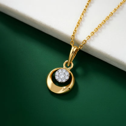 Gold Unity Lab Grown Diamond Pendant