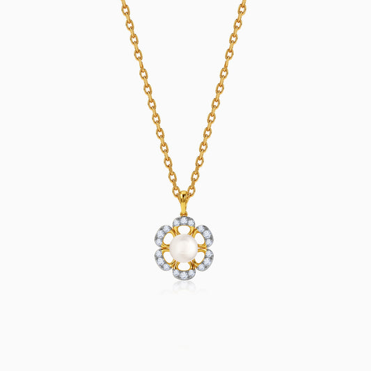 Gold Zahra Shine Lab Grown Diamond Pendant