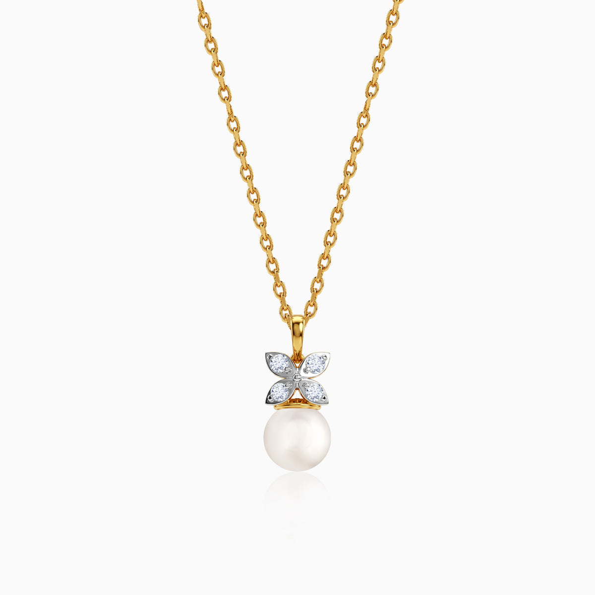Anushka Sharma Gold Brilla Lab Grown Diamond Pendant