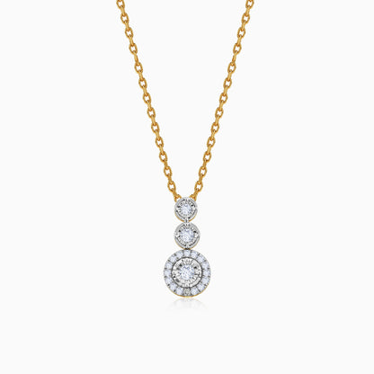 Gold Your Gleam Lab Grown Diamond Pendant