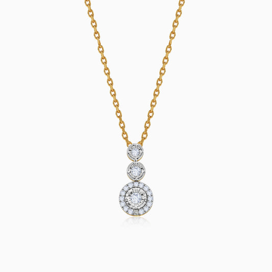 Gold Your Gleam Lab Grown Diamond Pendant