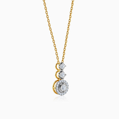Gold Your Gleam Lab Grown Diamond Pendant