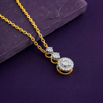 Gold Your Gleam Lab Grown Diamond Pendant