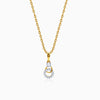 Gold Adalia Lab Grown Diamond Pendant