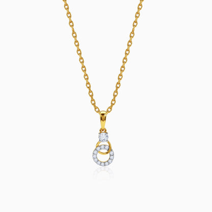 Gold Adalia Lab Grown Diamond Pendant