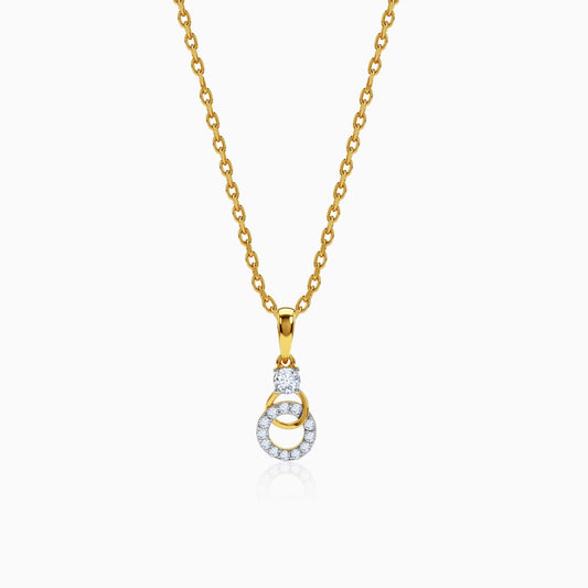 Gold Adalia Lab Grown Diamond Pendant